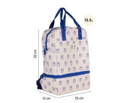 Milan Mochila Infantil con Compartimento Térmico Beige Colección 460 Since 1918^ Mochilas Preescolar