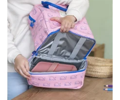 Milan Mochila Infantil con Compartimento Térmico Rosa Colección 460 Since 1918^ Mochilas Preescolar