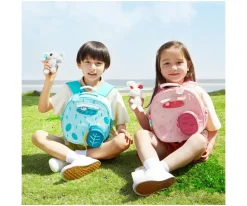 MiDeer Mochila Infantil con Monedero y Peluche Conejo^ Mochilas Preescolar