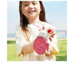 MiDeer Mochila Infantil con Monedero y Peluche Conejo^ Mochilas Preescolar