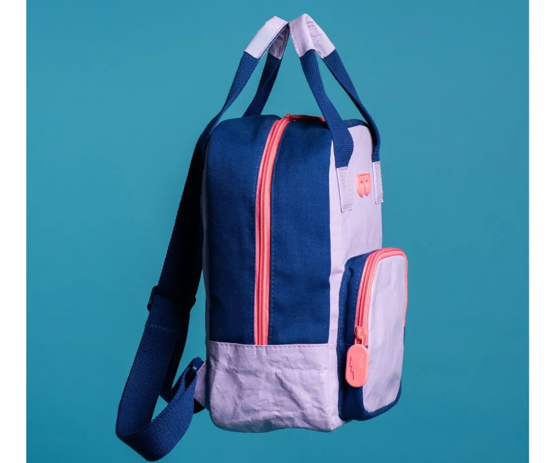 SUPER PETIT Mochila Infantil Ecofriendly Lilac Billy Personalizable^ Mochilas Preescolar