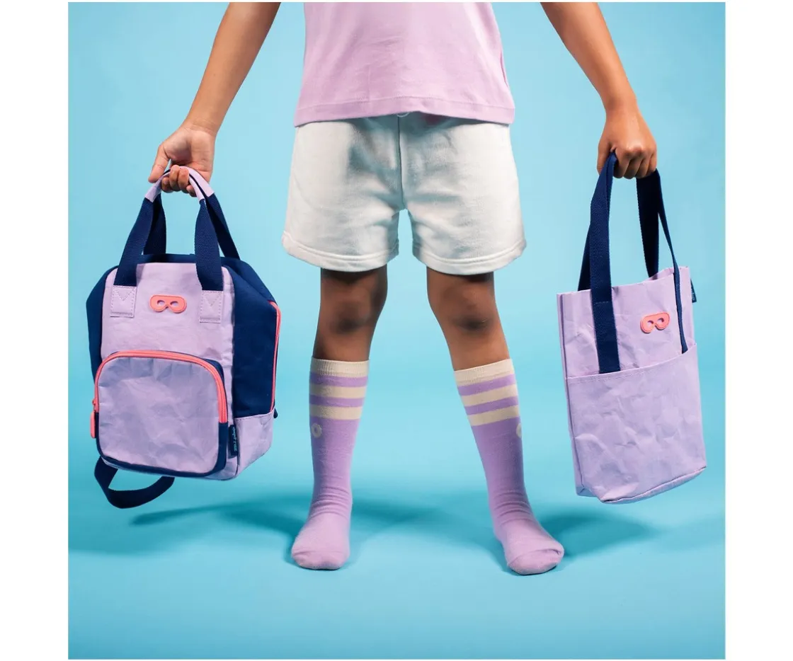 SUPER PETIT Mochila Infantil Ecofriendly Lilac Billy Personalizable^ Mochilas Preescolar