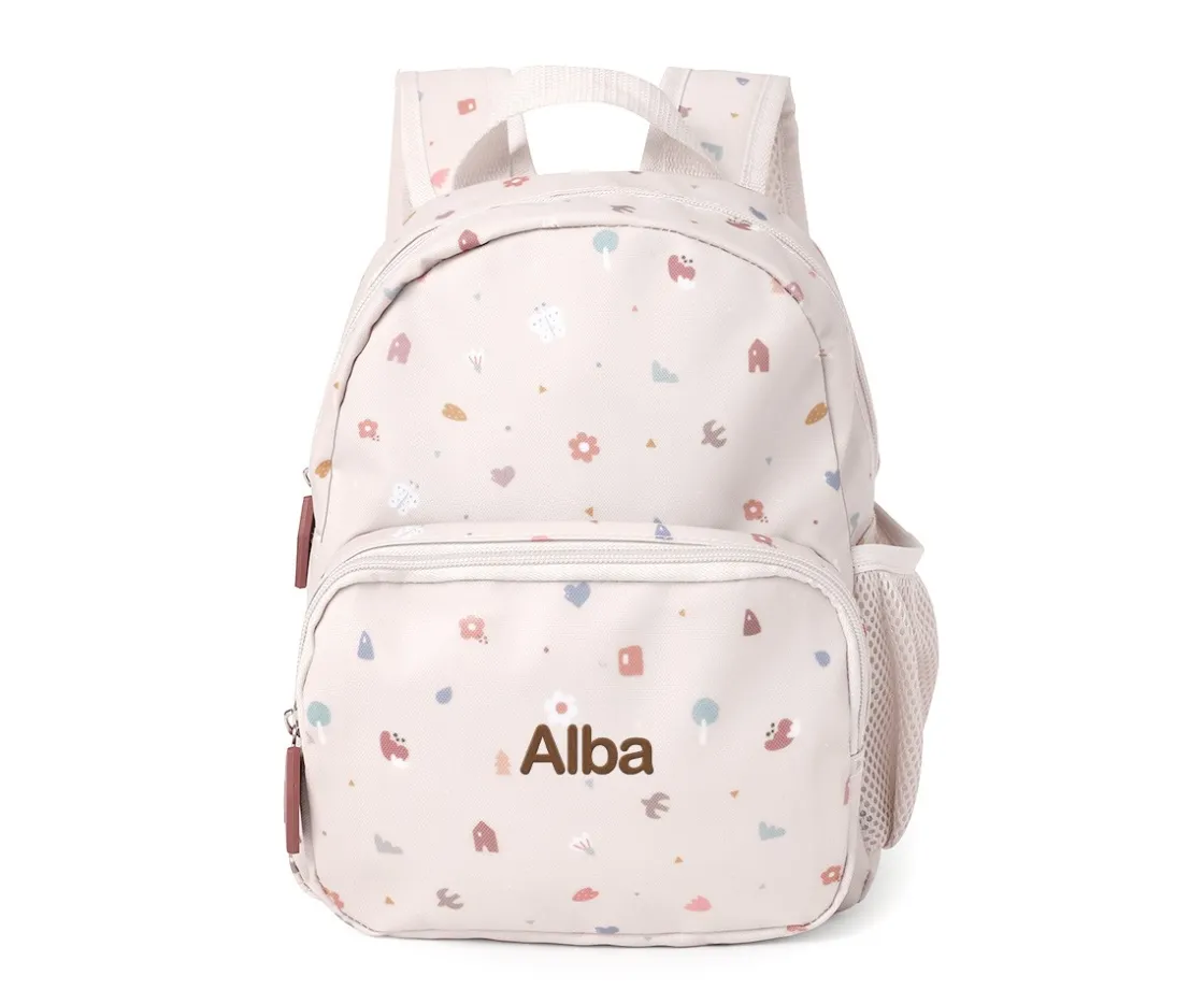 Tutete Mochila Infantil Geometric Nature Personalizable