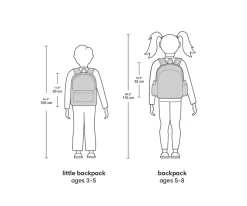 A Little Lovely Company Mochila Infantil Mini Flowers Garden Personalizable^ Mochilas Preescolar