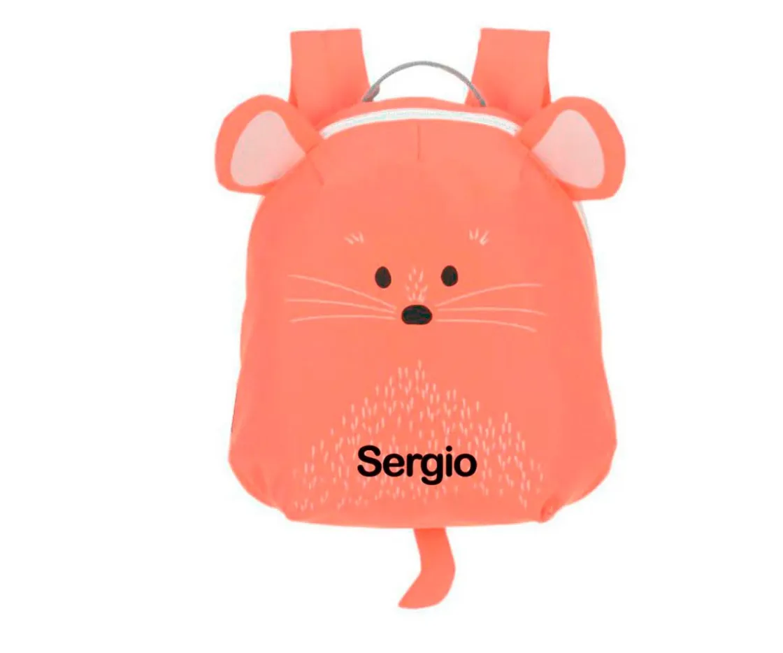Lassig Mochila Infantil Mini Mouse Coral Personalizable^ Mochilas Guardería