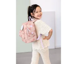 Lassig Mochila Infantil Mini Pattern Party Rose / Lilac