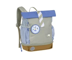Lassig Mochila Infantil Mini Rolltop Sunny Explorer Green / Blue