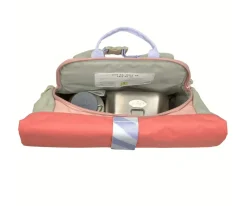 Lassig Mochila Infantil Mini Rolltop Sunny Explorer Rose / Pink