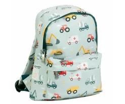 A Little Lovely Company Mochila Infantil Mini Vehicles Personalizable