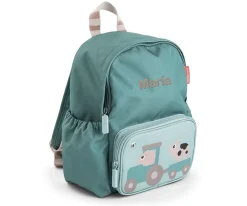 Done by Deer Mochila Infantil Tiny Farm Blue Personalizable^ Mochilas Preescolar
