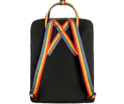 Fjällräven Mochila Kanken Rainbow Black^ Mochilas Escolares