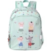 Tutete Mochila Mediana The Three Little Pigs + Llavero Personalizable^ Colecciones Vuelta Al Cole
