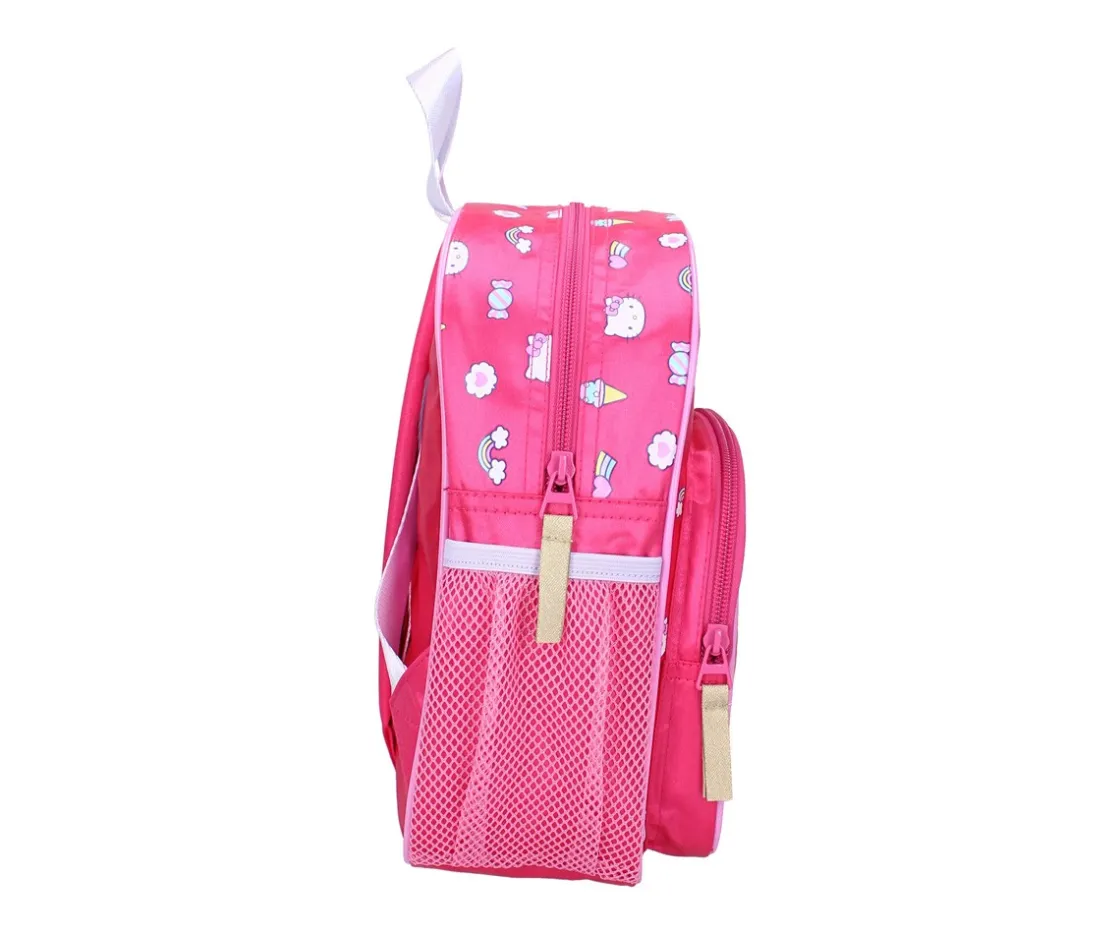 Kidzroom Mochila Pequeña Hello Kitty Follow the Rainbow^ Mochilas Preescolar