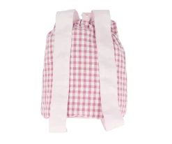 Tutete Textil Mochila Pequeña Vichy Ballet Personalizable