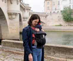 Ergobaby Mochila Portabebé ® Adapt SoftFlex Mesh Negro^Niños Mochilas Portabebé