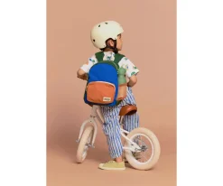 Hindbag Mochila Preescolar Romy Tricolor Azul Eléctrico Personalizable^ Mochilas Preescolar