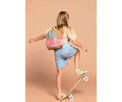 Hindbag Mochila Preescolar Romy Tricolor Sage Personalizable^ Mochilas Preescolar