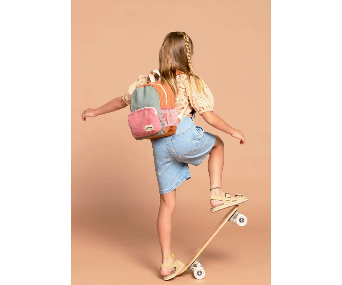 Hindbag Mochila Preescolar Romy Tricolor Sage Personalizable^ Mochilas Preescolar