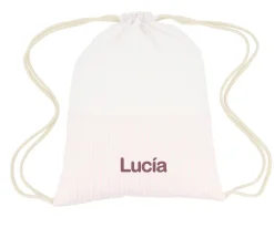 Cristina de Jos'h Mochila Saco Dorset Rosa Personalizable^ Mochilas Saco Infantiles