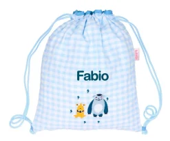 Tutete Textil Mochila Saco Little Monster Personalizable