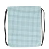 Cristina de Jos'h Mochila Saco Nordic Check Blue Personalizable^ Mochilas Saco Infantiles