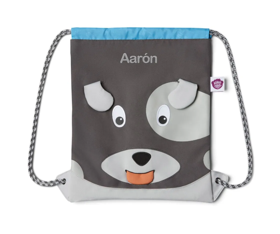 Affenzahn Mochila Saco Perro Personalizable^ Mochilas Saco Infantiles