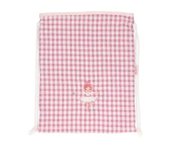 Tutete Textil Mochila Saco Vichy Ballet Personalizable