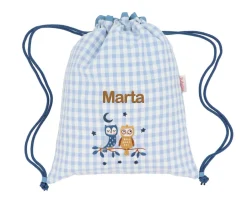 Tutete Textil Mochila Saco Vichy Magical Forest Personalizable^ Colecciones Vuelta Al Cole