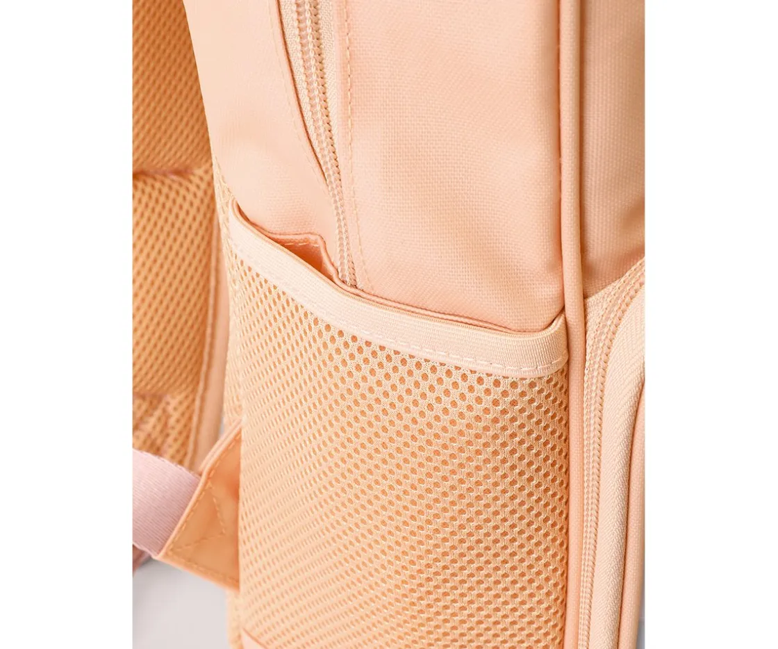 Monnëka Mochila Scout Stripes Apricot Personalizable^ Mochilas Escolares