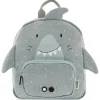 Trixie Mochila GRANDE Mr. Shark con Llavero Personalizado^ Mochilas Preescolar