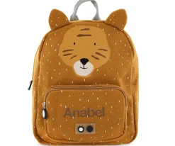 Trixie Mochila GRANDE Mr. Tiger con Llavero Personalizado^ Mochilas Preescolar