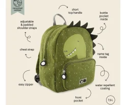 Trixie Mochila GRANDE Mr. Dino Personalizable^ Mochilas Preescolar