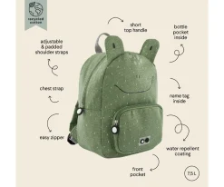 Trixie Mochila GRANDE Mr.Frog Personalizable^ Mochilas Preescolar