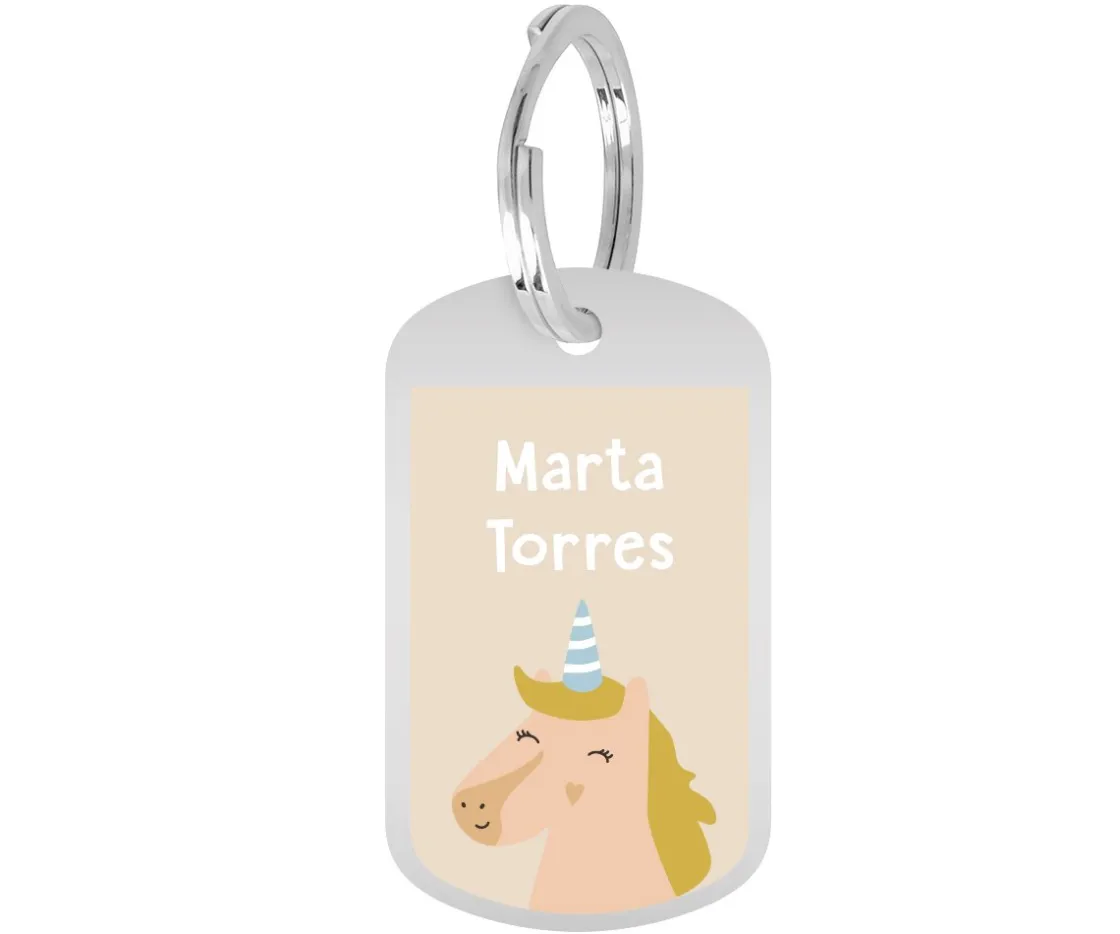 Trixie Mochila GRANDE Mrs. Unicorn con Llavero Personalizado^ Mochilas Preescolar
