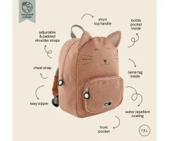 Trixie Mochila GRANDE Mrs. Cat Personalizable^ Mochilas Preescolar
