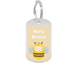 Trixie Mochila PEQUEÑA Mr. BumbleBee con Llavero Personalizado^ Mochilas Guardería