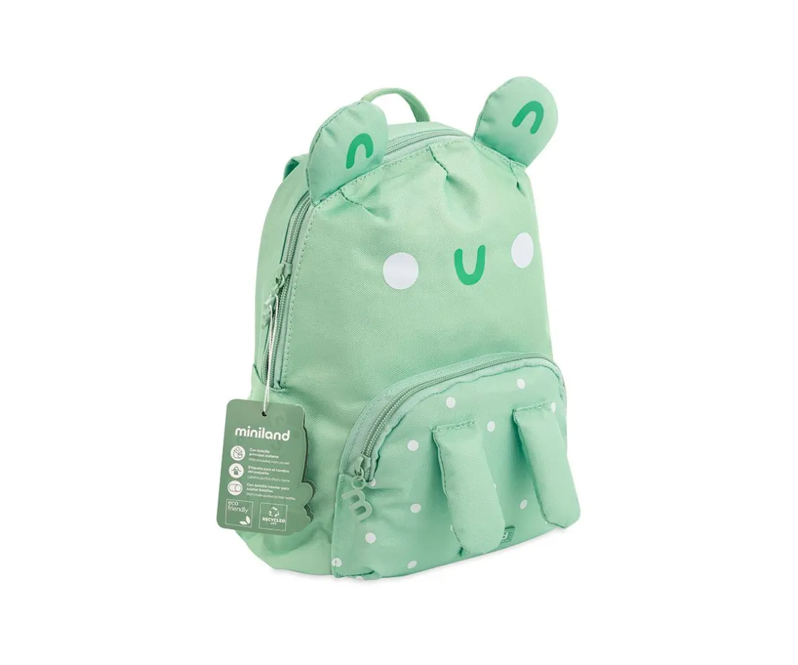 Miniland Mochila Térmica Infantil Eco Frog^ Bolsas Térmicas