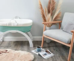 Shnuggle Bath Moisés Shnuggle Dreami Eucalyptus^ Moisés Para Bebé