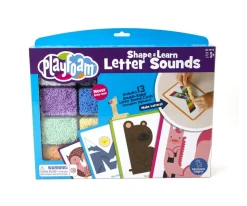 Niños Learning Resources Moldea Playfoam Shape & Learn Letter Sounding