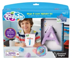 Niños Learning Resources Moldea Playfoam Shape & Learn Alphabet Set