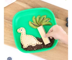 Lunch Punch Moldeador y Cierre de Sándwich Dinosaurio^Niños Utensilios De Cocina Para Niños