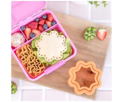 Lunch Punch Moldeador y Cierre de Sándwich Flower^Niños Utensilios De Cocina Para Niños