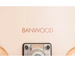 Niños Banwood Monopatín Crema