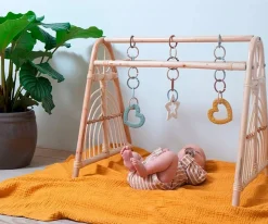 Niños BIBS Mordedor Baby Bitie Estrella Baby Blue