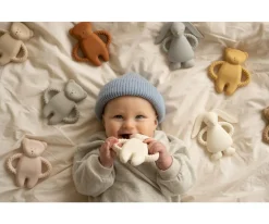 Moonie Mordedor de Caucho Natural Conejo Cream^ Mordedores