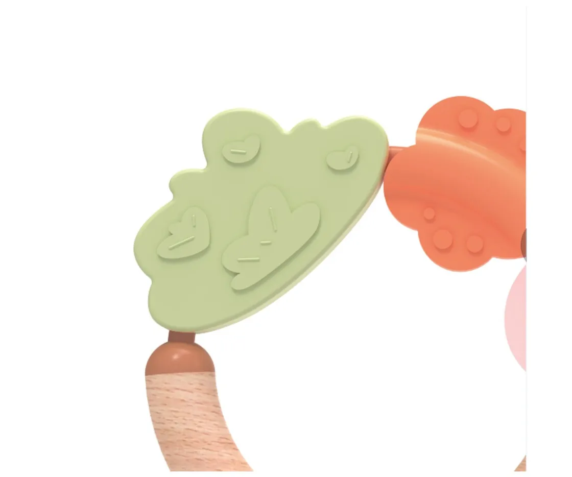 Classic world Mordedor de Madera y Silicona Grass