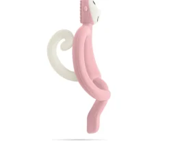 Niños Matchstick Monkey Mordedor Rosa Empolvado