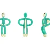 Niños Matchstick Monkey Mordedor Verde