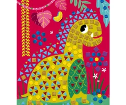 Niños Janod Mosaicos Dinosaurios