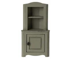 Maileg Mueble Esquinero en Miniatura Verde Claro^Niños Casa De Muñecas De Madera